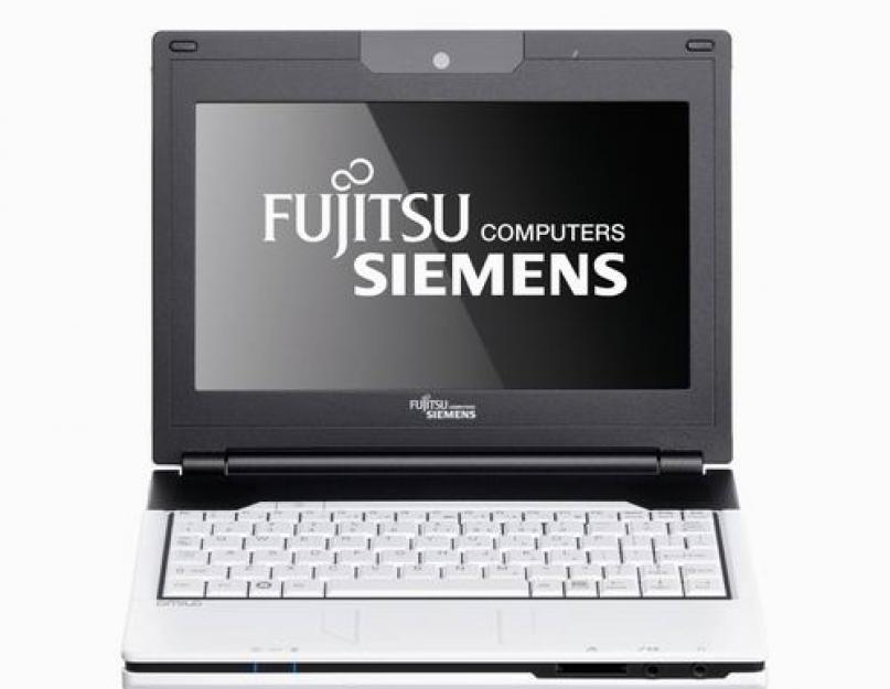 Ноутбуки от компании Fujitsu Siemens Computers. Подробный обзор нетбука Fujitsu Siemens Amilo Mini Ui3520 Usability и тестирование